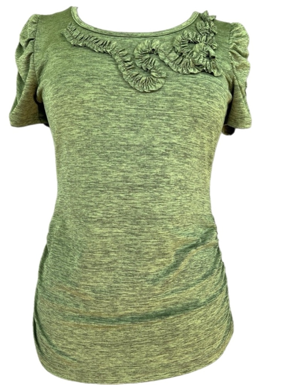 AGB Top - Flattering Ruched Design - Size S